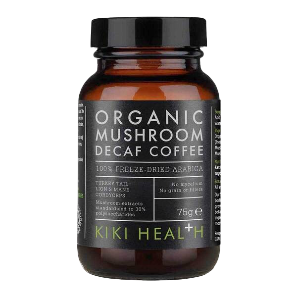KIKI Health Decaffeinated Mushroom Coffee Organic  75g