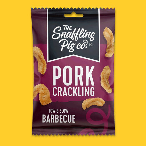 Snaffling Pig Pork Crackling 12x40g - Pork Rinds at MySupplementShop by The Snaffling Pig Co