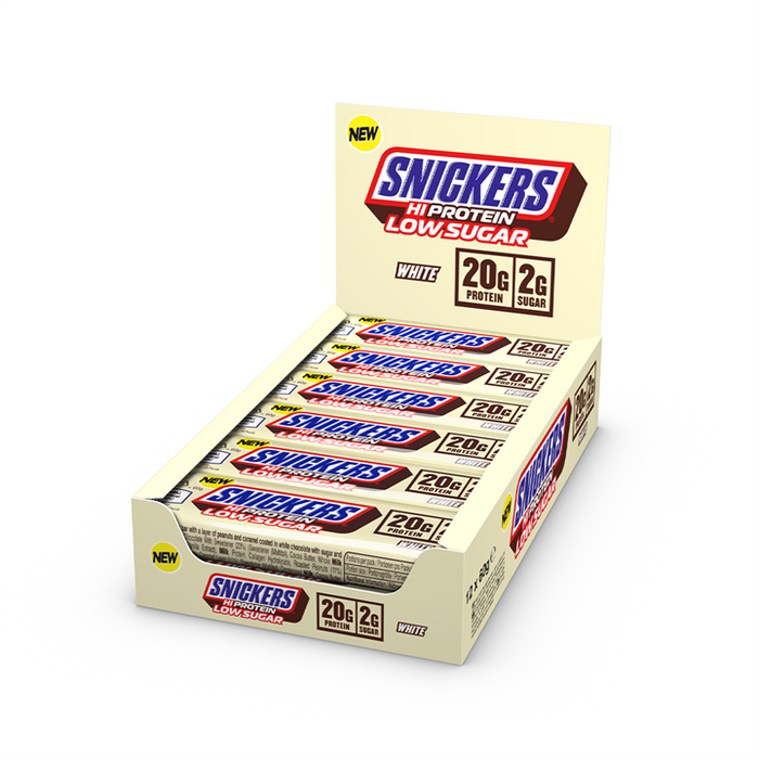 Snickers Low Sugar Snickers Hi-Protein Bar 12x57g - Protein Bar at MySupplementShop by Mars