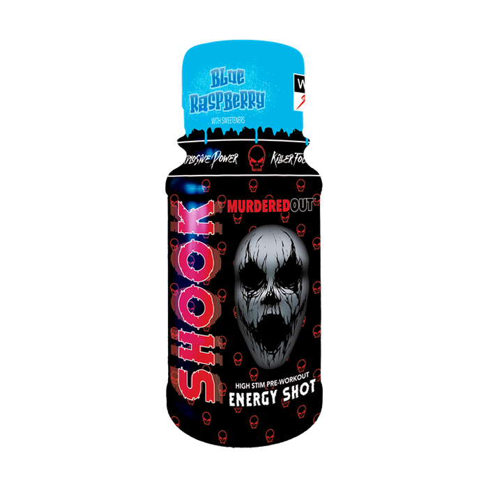 Murdered Out Shook Shot - Pre-Workout Shot 12x60ml