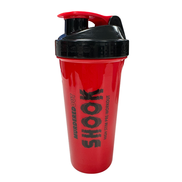 MySupplementShop Sports Supplements Murdered Out Shook Smartshake Shaker 600ml Red / Black by Murdered Out