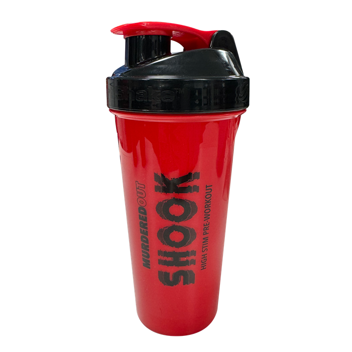 MySupplementShop Sports Supplements Murdered Out Shook Smartshake Shaker 600ml Red / Black by Murdered Out