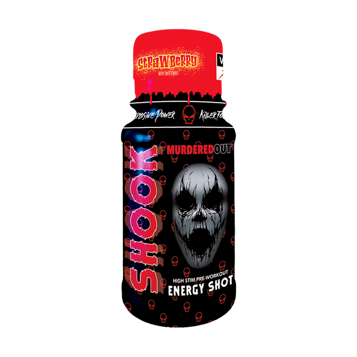 Murdered Out Shook Shot - Pre-Workout Shot 12x60ml