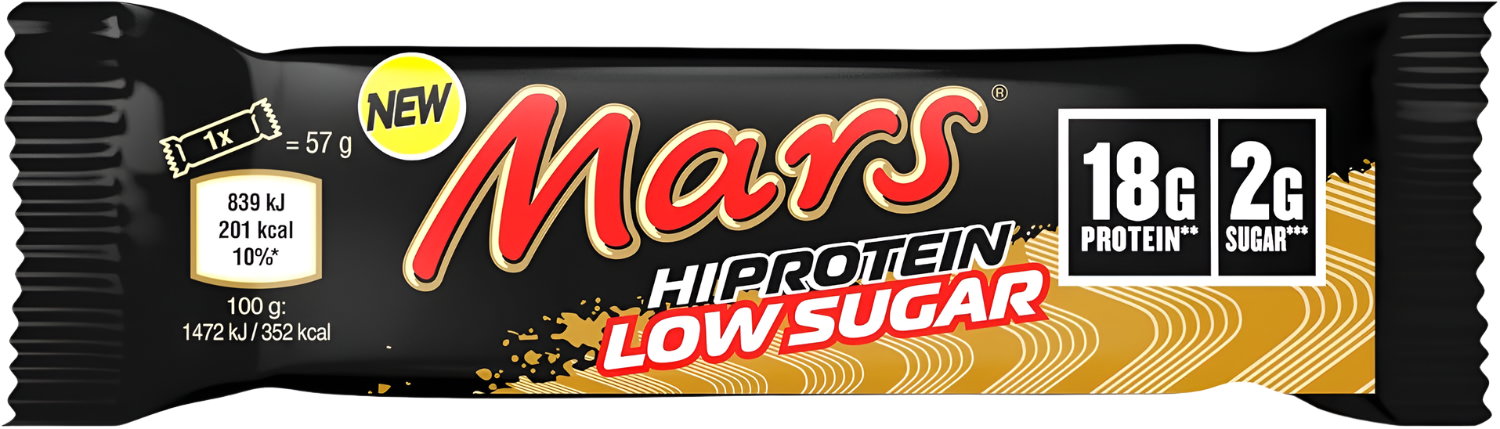 Mars Hi Protein Low Sugar Bar 57g (Single Bar)