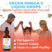 MaryRuth Organics Vegan Omega-3 Liquid Drops, Orange - 30 ml. | High-Quality Sports Supplements | MySupplementShop.co.uk