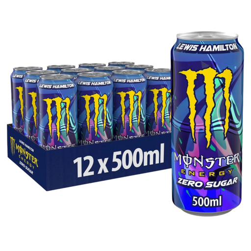 Monster Energy Zero Sugar - 12x500ml / Original - Energy Ready-to-Drinks