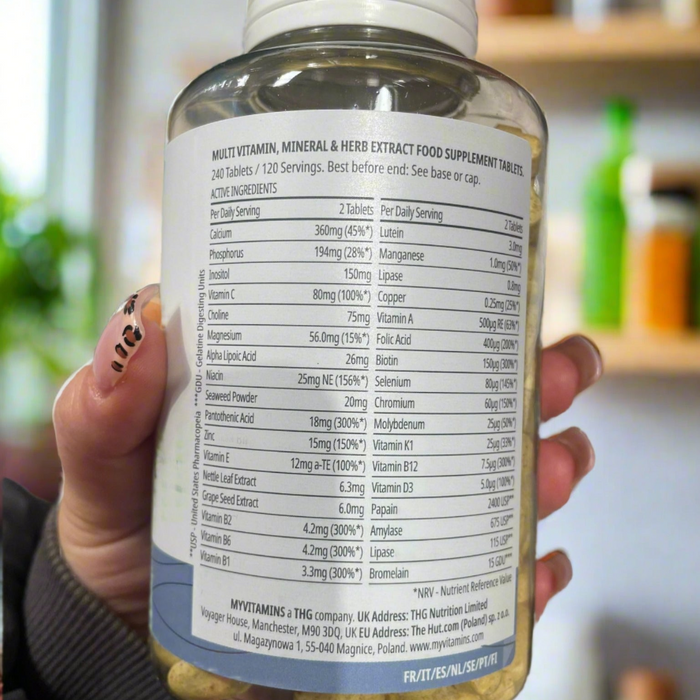 MyProtein Alpha Men Super Multi Vitamin Tablets