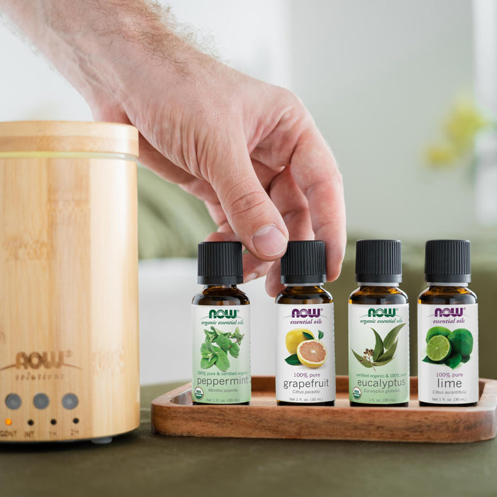 NOW Foods ULTRASONIC REAL BAMBOO DIFFUSER
