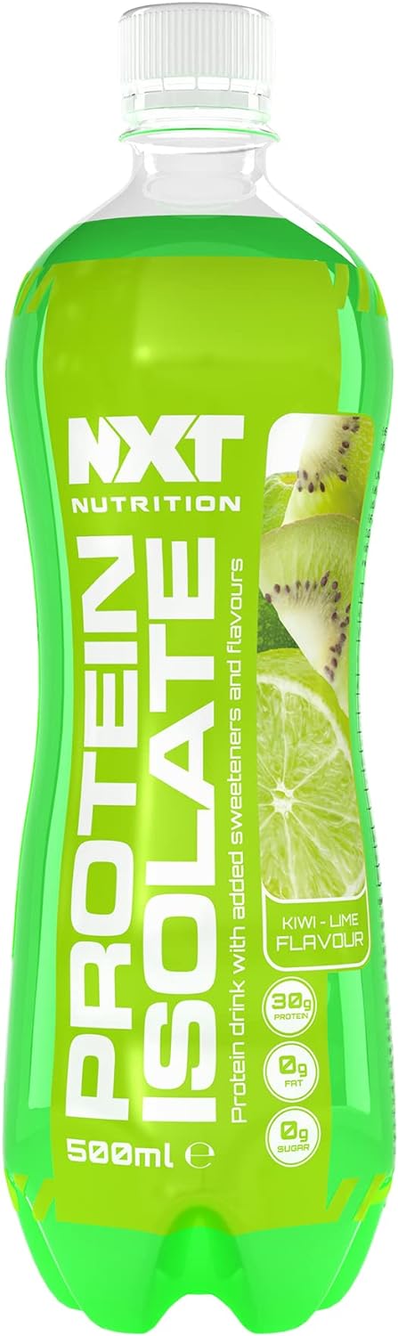 NXT Nutrition Beef Protein Isolate 12 x 500ml - Lemon Lime - Protein Drink at MySupplementShop by Nxt Nutrition