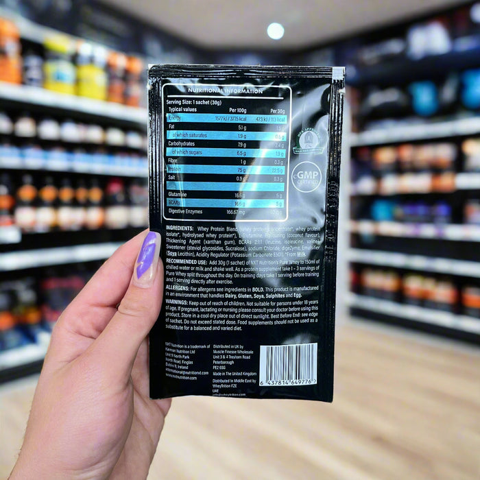 NXT Pure Whey Deluxe - Single Serving 30g Sachet