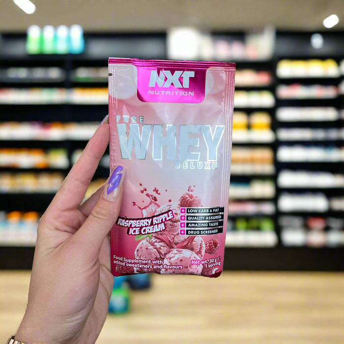 NXT Pure Whey Deluxe - Single Serving 30g Sachet