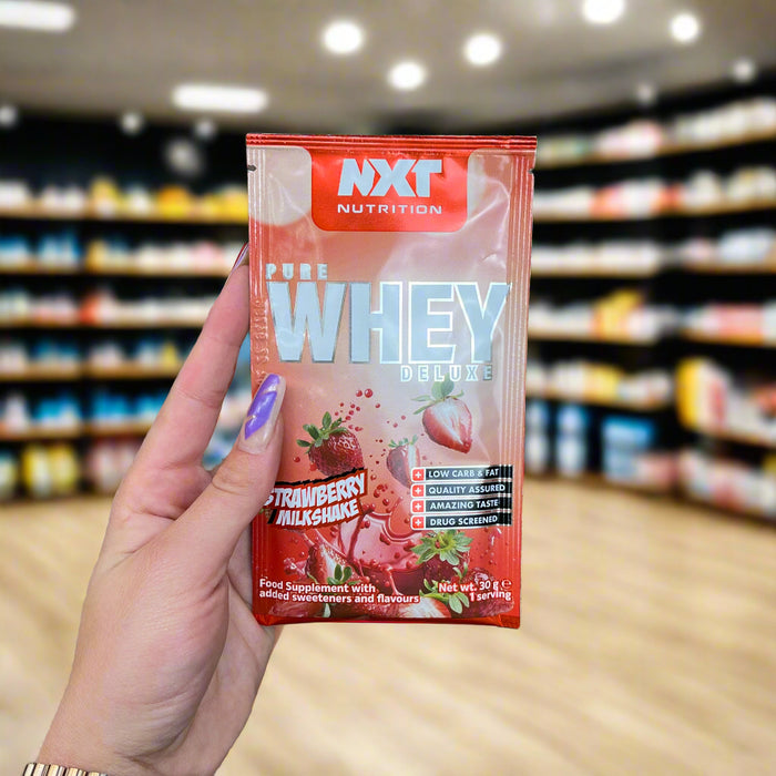 NXT Pure Whey Deluxe - Single Serving 30g Sachet