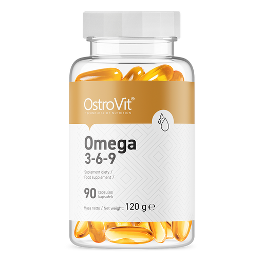 OstroVit Omega 3-6-9 90 Caps - Sports Supplements at MySupplementShop by Ostrovit