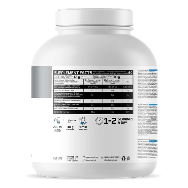 OstroVit 100% Whey Isolate 1800g