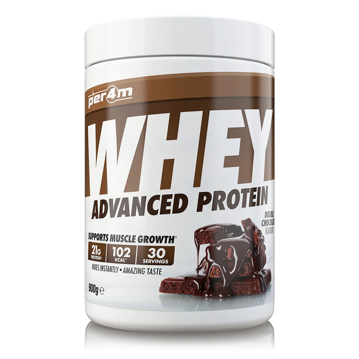 PER4M Whey Protein Powder 900g - 30 Servings | 21g Protein per Serving