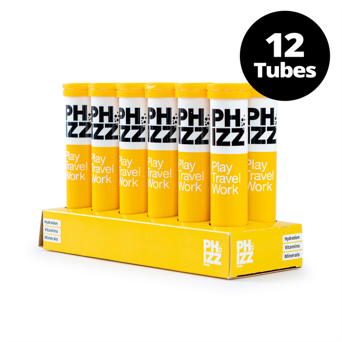 Phizz 2-in-1 Multivitamin & Rehydration Electrolyte Effervescent 12x20Tabs Orange