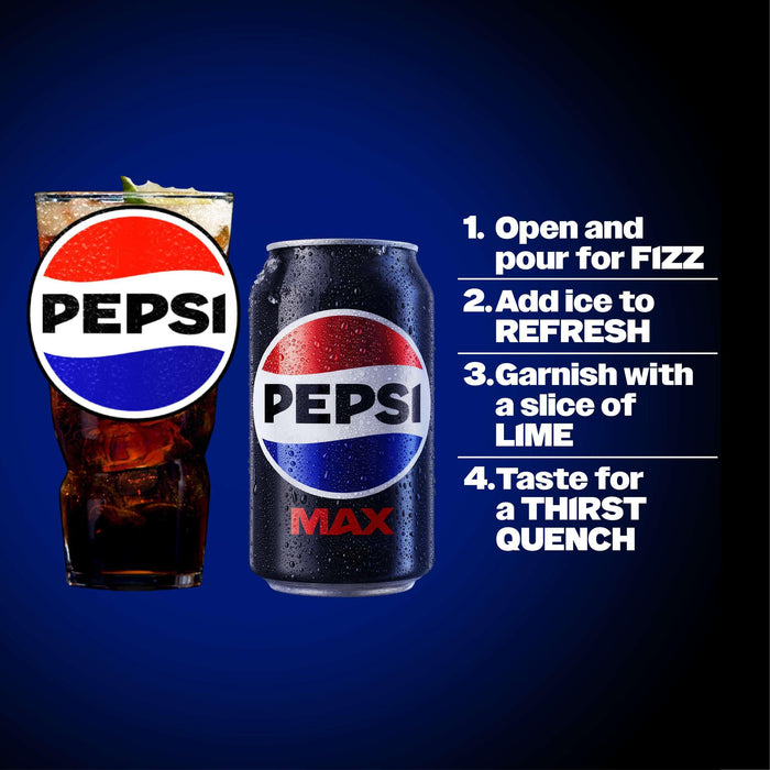 Pepsi Max Can 24 x 330ml