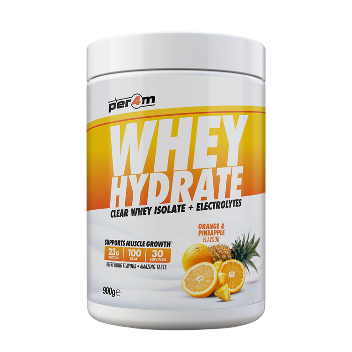 Per4m Clear Whey Hydrate | Light, Refreshing Protein with Electrolytes