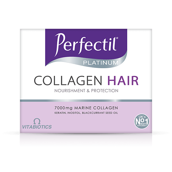 Vitabiotics Perfectil Platinum Collagen 7000mg Hair Advanced Beauty Drinks 10 x 50ml