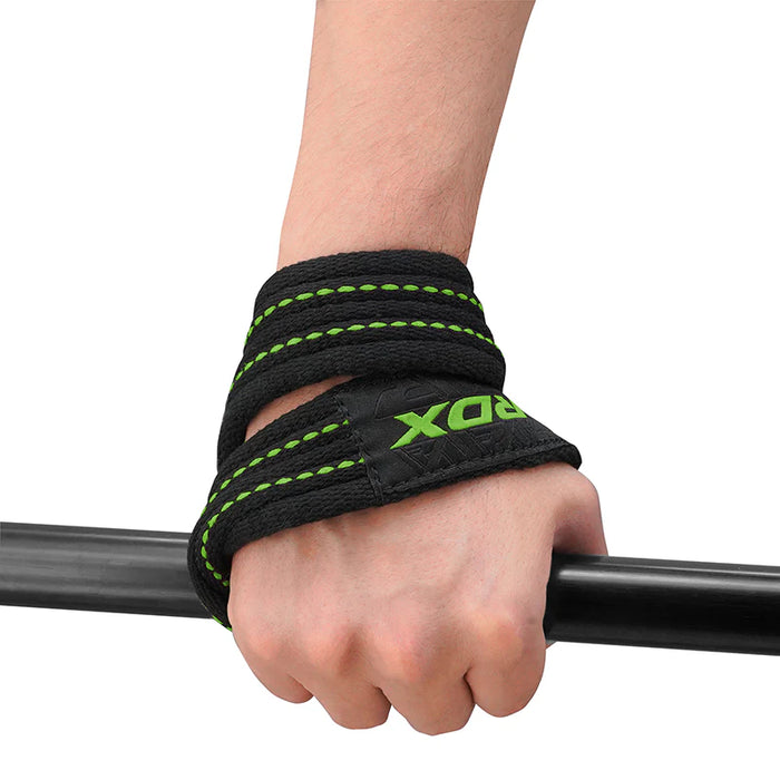 RDX Gym Lifting Cotton 8 traps Army Green