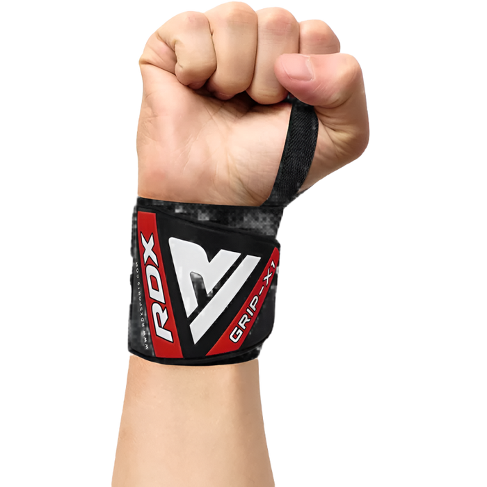 RDX Gym Wrist Wraps W3 Full Black