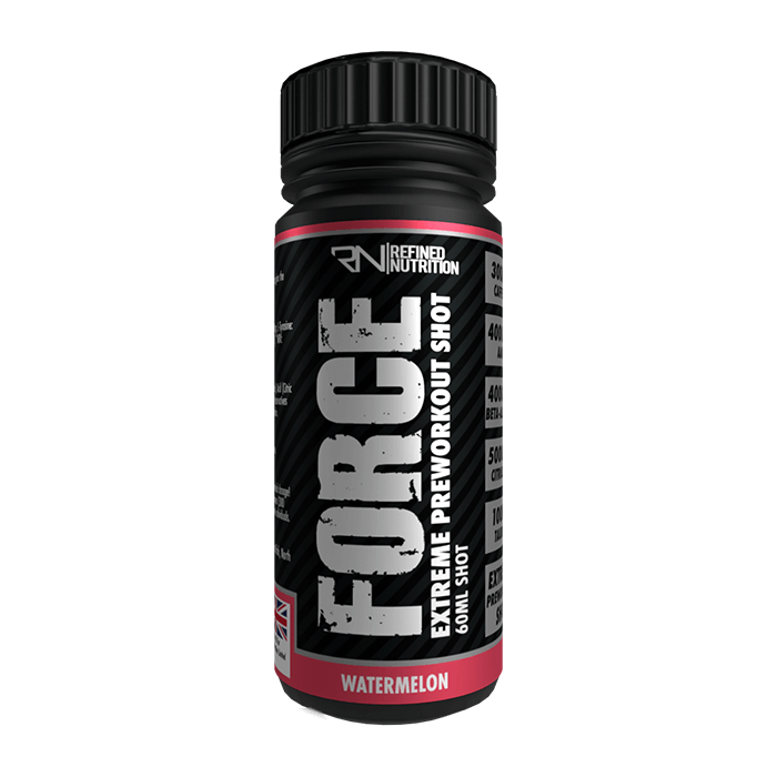 Refined Nutrition FORCE Pre-Workout Shots 12 x 60ml