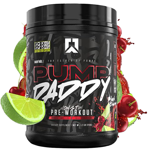 RYSE Pump Daddy Non-Stim Pre-Workout 772g Black Cherry Citrus