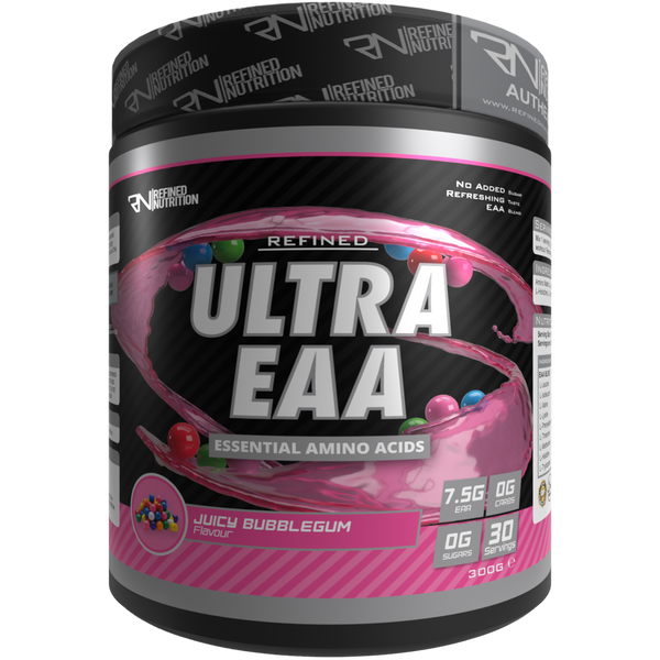 Refined Nutrition Ultra EAA 300g - Bubblegum - Sports Nutrition at MySupplementShop by Refined Nutrition