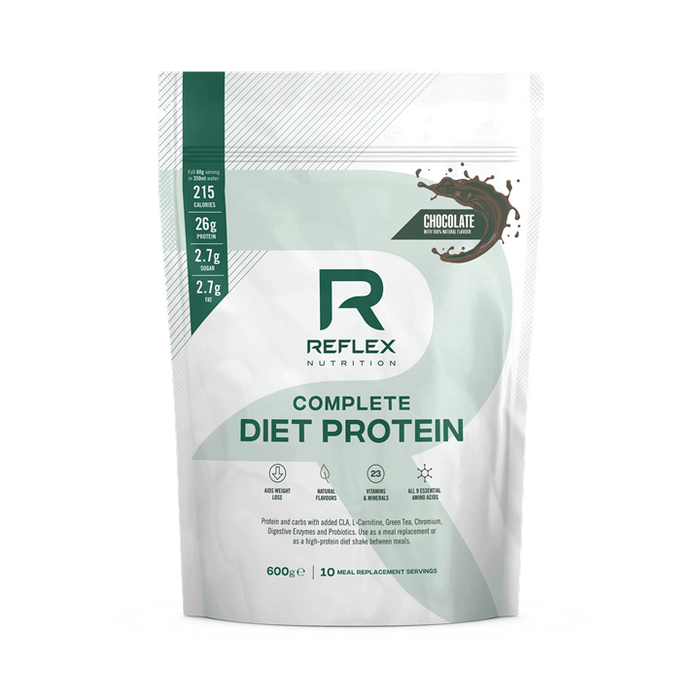 Reflex Nutrition Complete Diet Protein 600g - Chocolate - Protein Powder at MySupplementShop by Reflex Nutrition