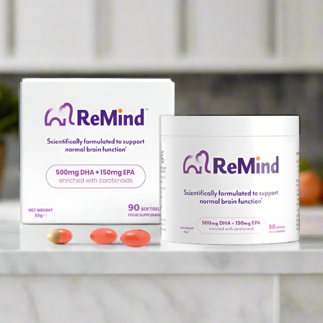 ReMind™ Brain Health Supplements 90 Softgels 30 Day Supply