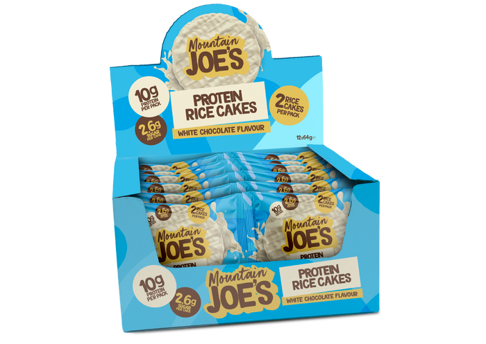 Mountain Joe's Rice Cake 12x64g - Supplements at MySupplementShop by Mountain Joe's