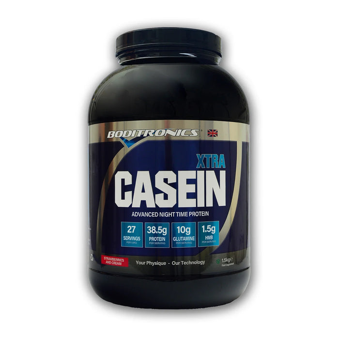 Boditronics Casein Xtra 1.5kg - Banana Split - Casein Proteins at MySupplementShop by Boditronics