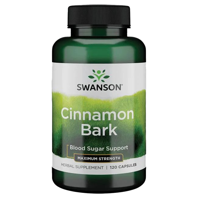Swanson Cinnamon Bark, Maximum Strength - 120 caps