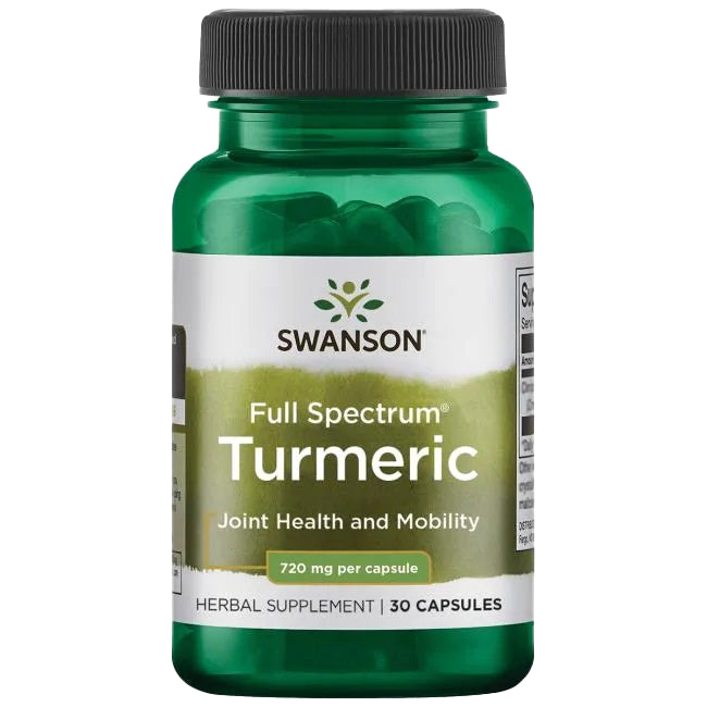 Swanson Full Spectrum Turmeric, 720mg - 30 caps