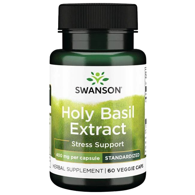 Swanson Holy Basil Extract, 400mg - 60 vcaps