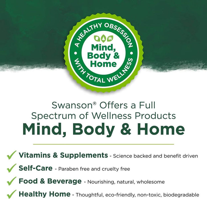 Swanson Lactobacillus Gasseri 3 Billion CFU 60 Vegetarian Capsules - Health and Wellbeing at MySupplementShop by Swanson