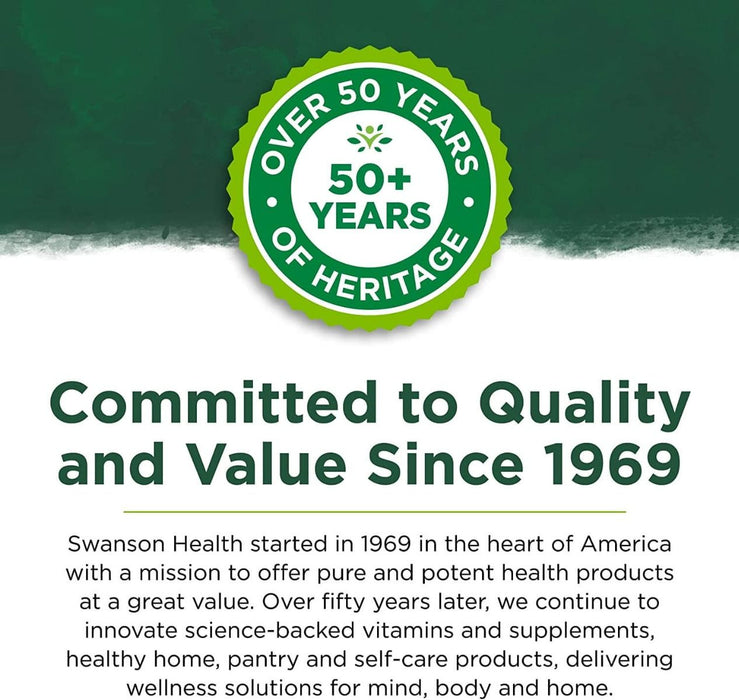 Swanson Lithium Orotate 5 mg 60 Vegetarian Capsules - Health and Wellbeing at MySupplementShop by Swanson