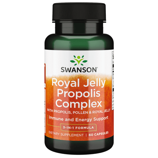 Swanson Royal Jelly Propolis Complex 60 Caps - Sports Supplements at MySupplementShop by Swanson