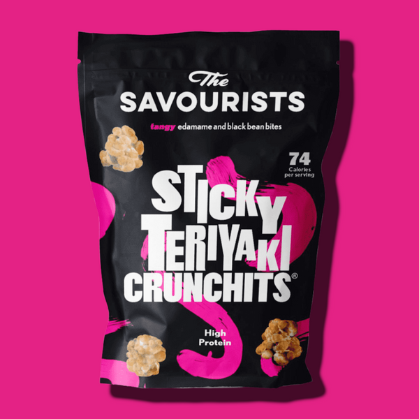 The Savourists Crunchits 12x25g Sticky Teriyaki