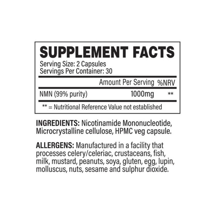 Trained by JP NMN - 60 Capsules