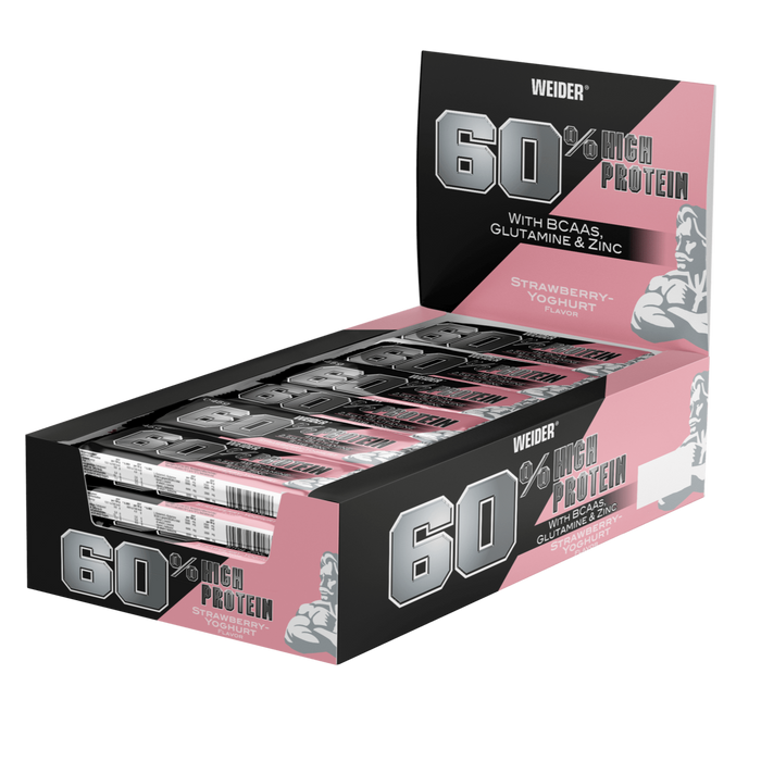 Weider Nutrition 60% Protein Bar 24x45g