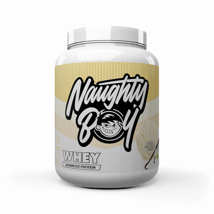 NaughtyBoy® Advanced Whey - High-Protein, Low-Fat Formula - 2010g (67 Servings)