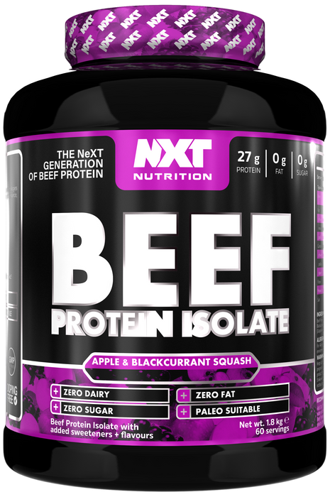 NXT Nutrition Beef Protein Isolate 1.8kg - Protein Powder at MySupplementShop by Nxt Nutrition