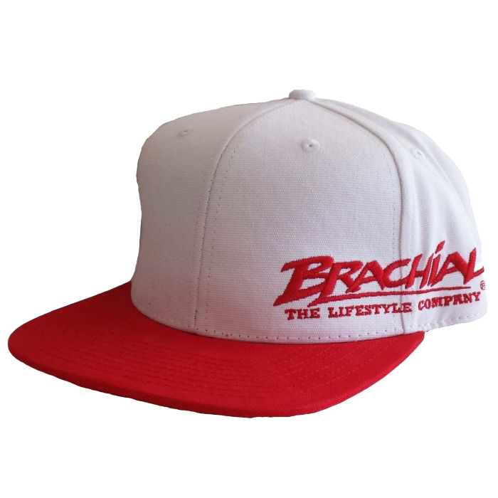 Brachial Snapback Cap Protect - White/Red