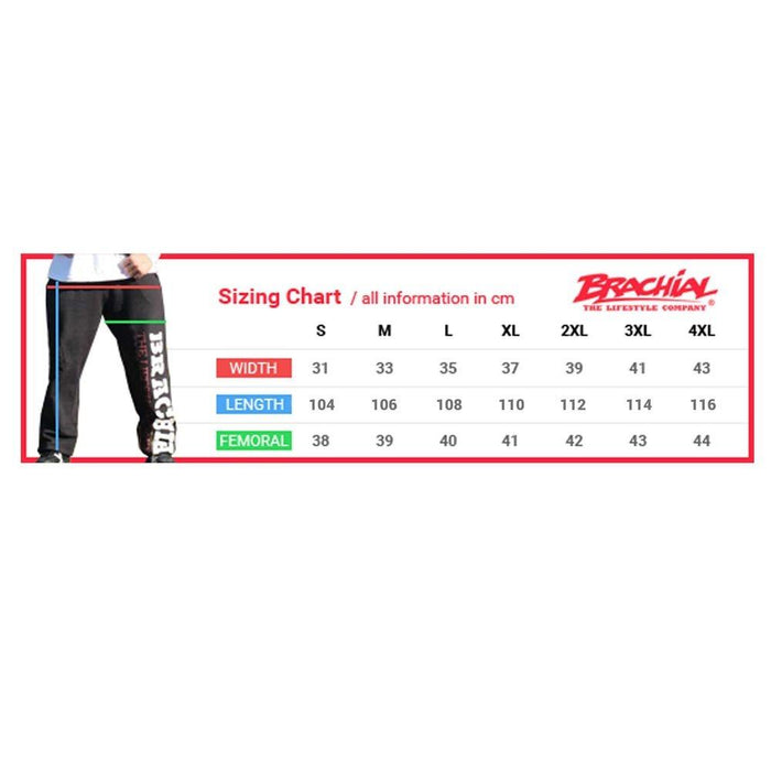 Brachial Tracksuit Trousers Gain - Greymelange - Tracksuit Trousers at MySupplementShop by Brachial The Lifestyle Company