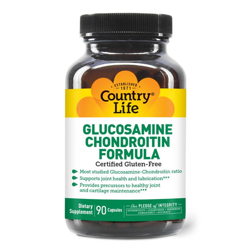 Country Life Glucosamine Chondroitin Formula 90 Capsules | Premium Supplements at MYSUPPLEMENTSHOP