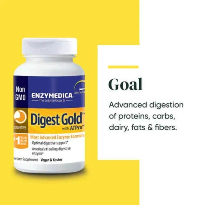 Enzymedica Digest Gold 240 Capsules Best Value Digestive Health at MYSUPPLEMENTSHOP.co.uk