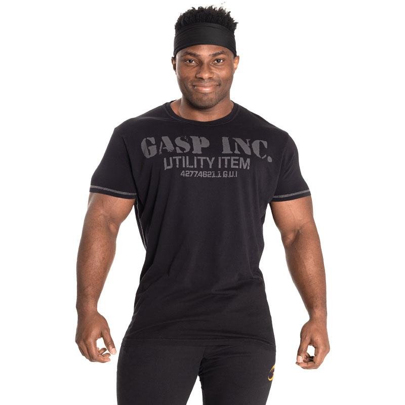 GASP Basic Utility Tee - Black