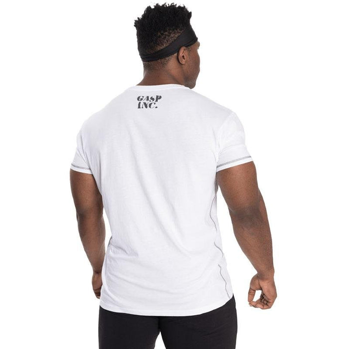 GASP Basic Utility Tee - White