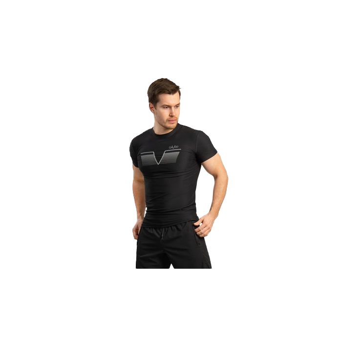 Gavelo Rashguard Tee - Sniper Black